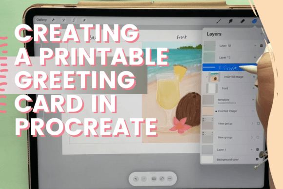 Download Learn How to Create a Printable Greeting Card in Procreate - Greeting Collection