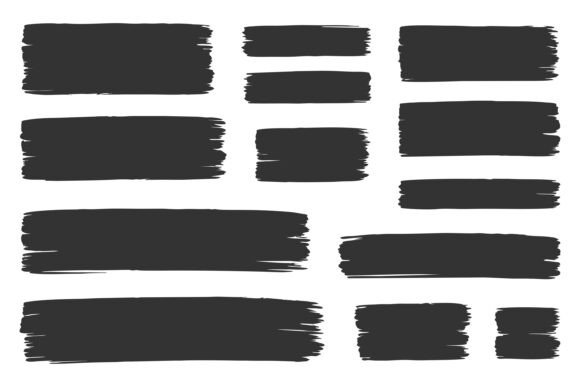 Download Black Paint Brush Stroke Textures - Texture Collection