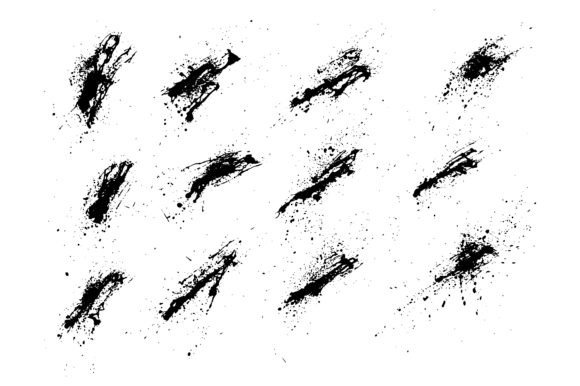 Download Inkblot Dirty Splash Texture Set - Texture Collection