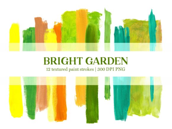 Download Bright Garden Acrylic Paint Textures - Texture Collection