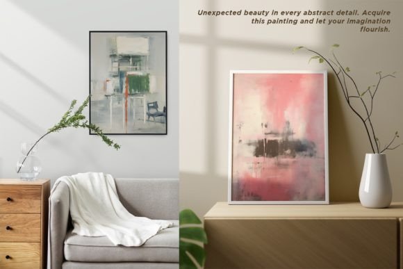 Download Vibrant Abstract Painting Art Print Vibr - Abstract painting Collection
