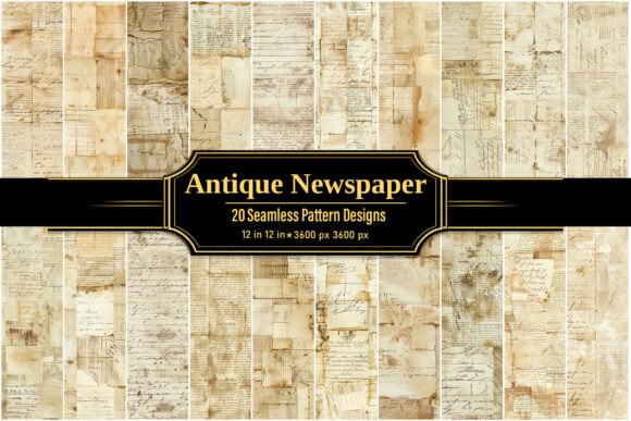 Download Antique Paper Texture, Vintage Ephemera - Texture Collection