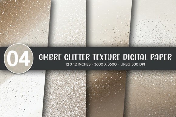 Download Ombre Glitter Texture Digital Paper - Texture Collection