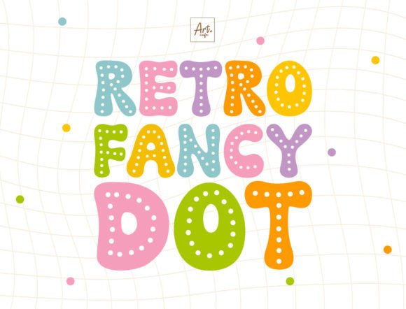 Download Retro Fancy Dot - Dot Collection