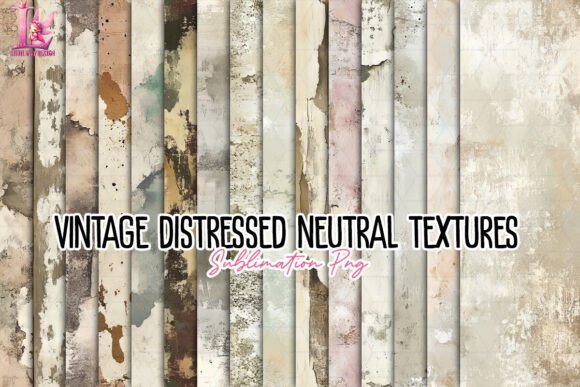 Download Vintage Distressed Neutral Textures - Texture Collection