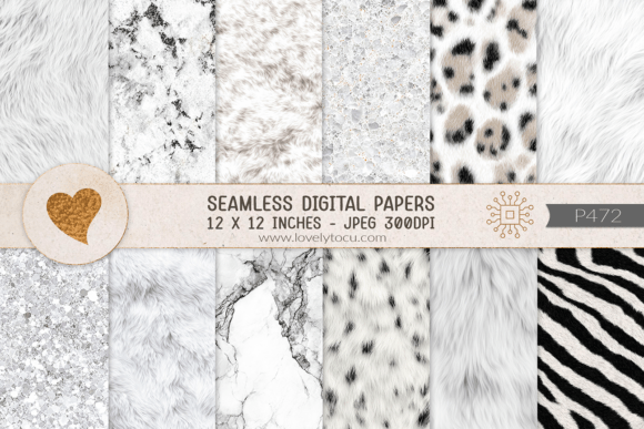 Download White Fur and Stone Texture Papers - Texture Collection