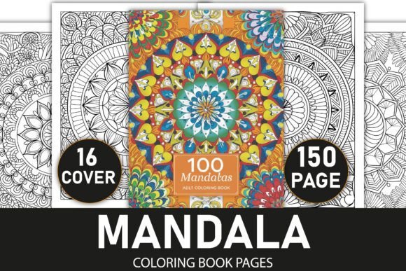 Download Relaxing Mandalas: Adult Coloring Book - Coloring book Collection