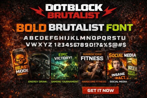 Download Dot Block Brutalist - Dot Collection