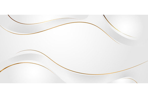 Download Abstract White Dynamic Waves Gold Line - Dynamic Collection