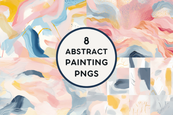Download 8 Abstract Painting PNGS - Abstract painting Collection