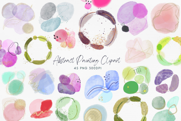 Download Abstract Painting PNG Elements - Premium Resources