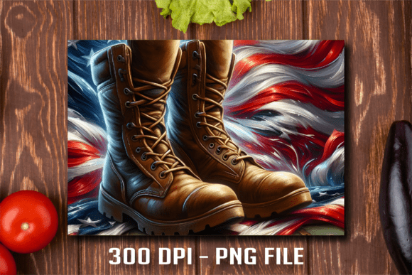 Download Dynamic Flag Army Boots Cutting Board - Dynamic Collection