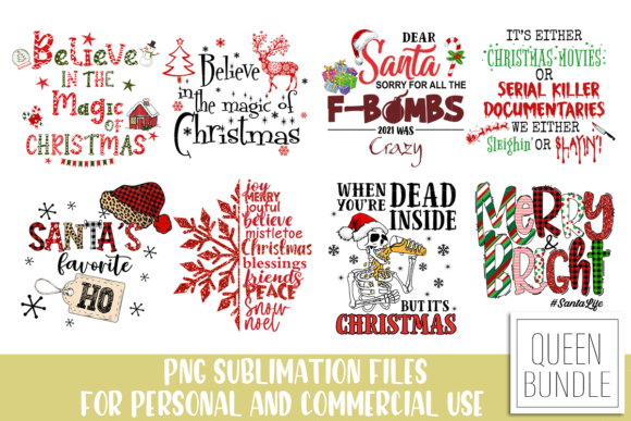 Download Quote Christmas Sublimation Bundle - Christmas sublimation Collection